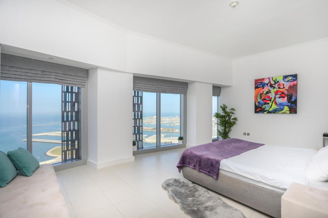 Апартаменты Penthouse In Dubai Marina , Cayan Tower , Sea View Экстерьер фото