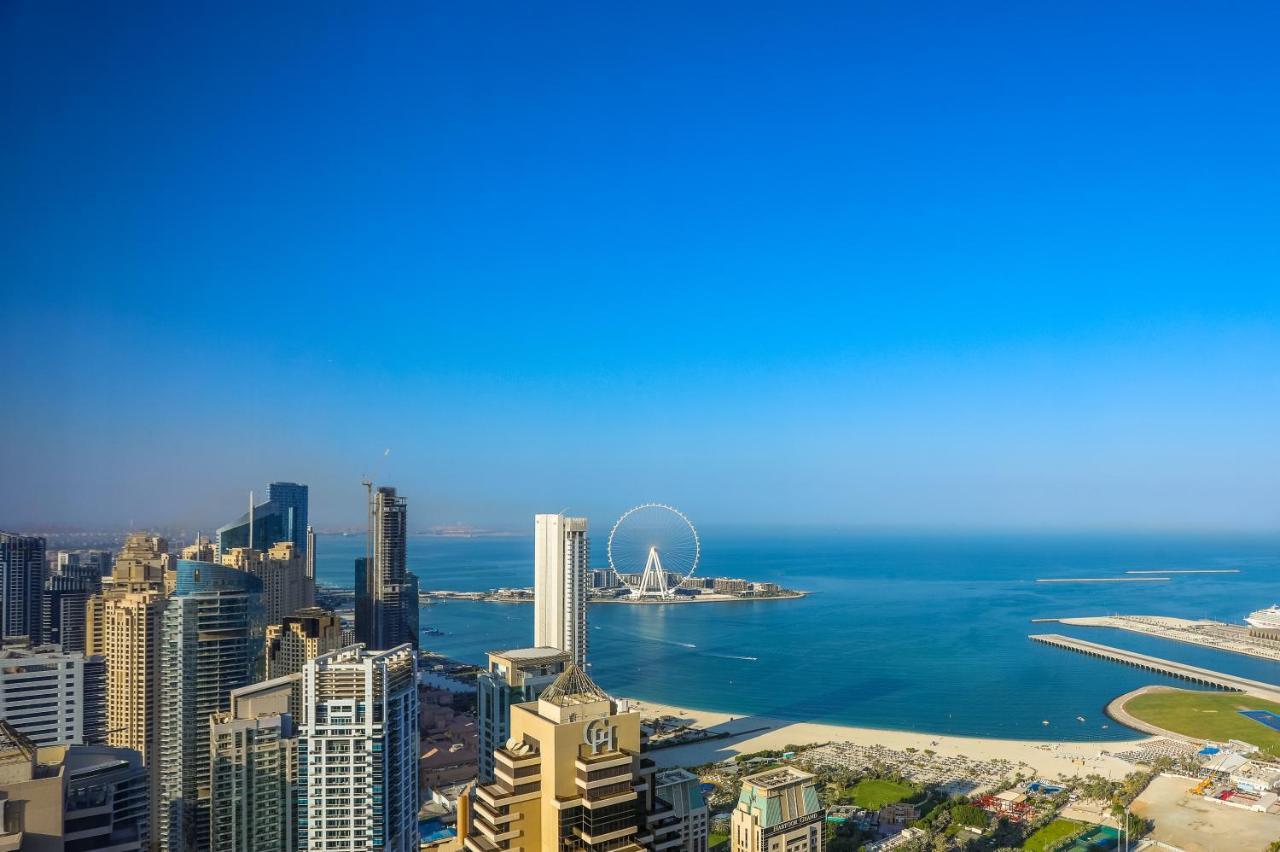 Апартаменты Penthouse In Dubai Marina , Cayan Tower , Sea View Экстерьер фото